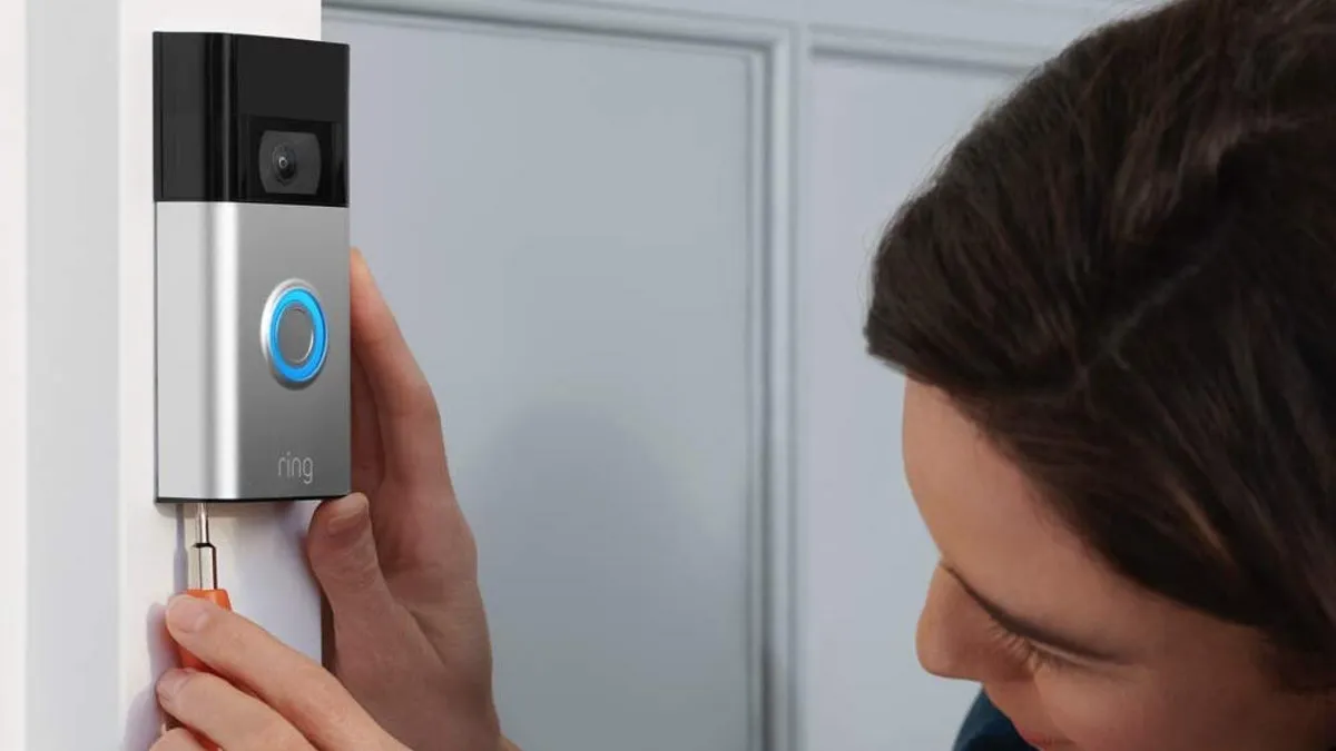 Door bell installation