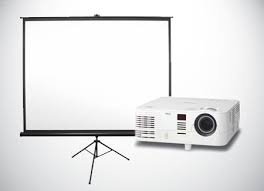 Projector and screen