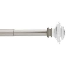 Shower curtain rod installation (two brackets)